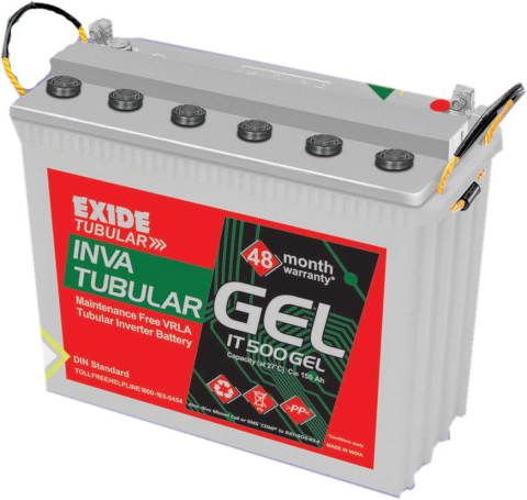 Exide IT500 Gel Battery